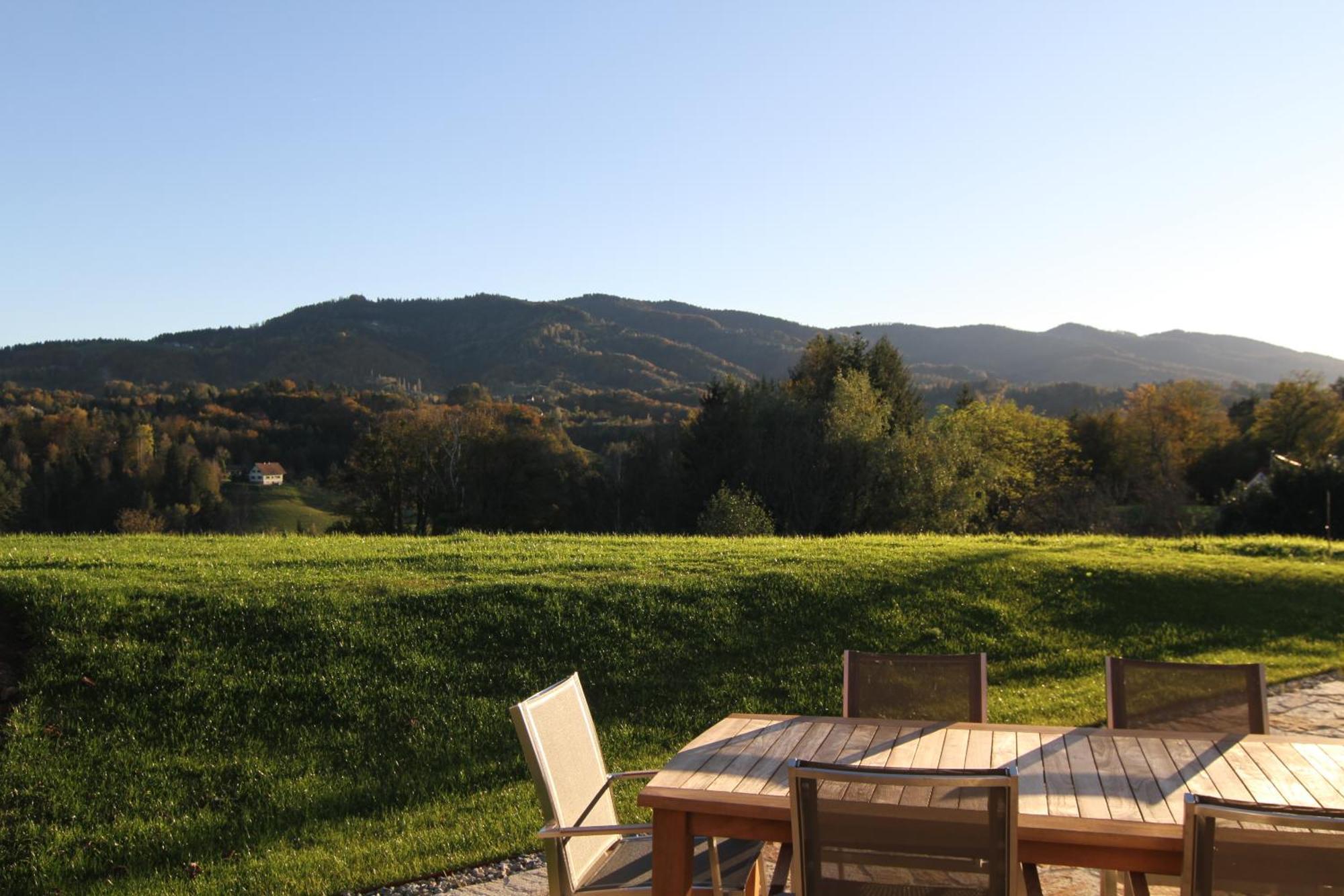 Traumhaftes Ferienhaus Am Lateinberg - 8455 Eibiswald Suedsteiermark Buitenkant foto