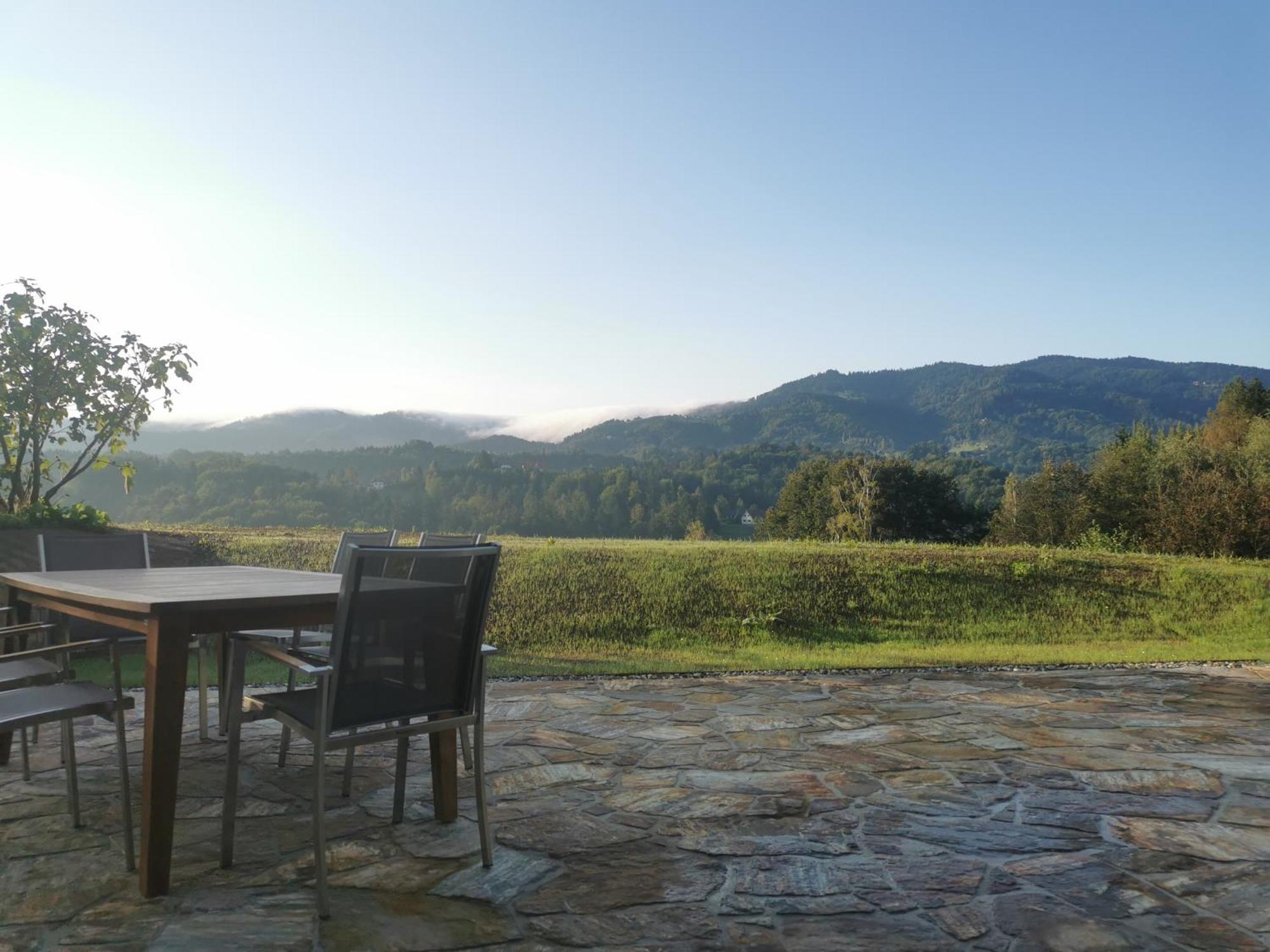Traumhaftes Ferienhaus Am Lateinberg - 8455 Eibiswald Suedsteiermark Buitenkant foto